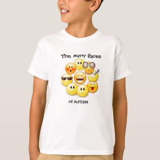 T-shirt Nombreux visages
