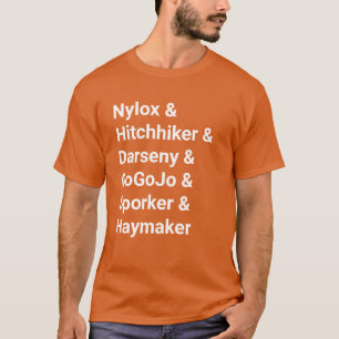 T-shirt Noms de Laghut en arrière
