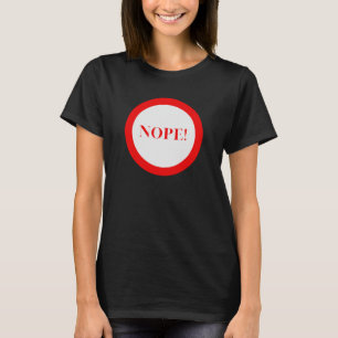 T-shirt Non !