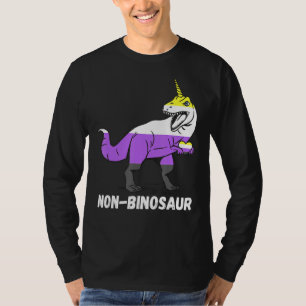 T-shirt Non Binary Rex Unicorn Lgbtq Non binaire Indicateu