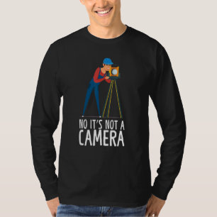 T-shirt Non, ce n'est pas une caméra qui sonde le géologue