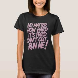T-shirt Non, c'est difficile d'essayer... Autocollant