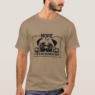 T-shirt Non, c'est une Chemise du jour sans os - Le Quotid