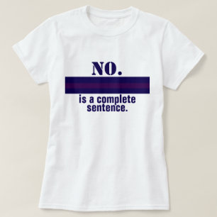 T-shirt Non est une peine complète Feminist Resist Violet