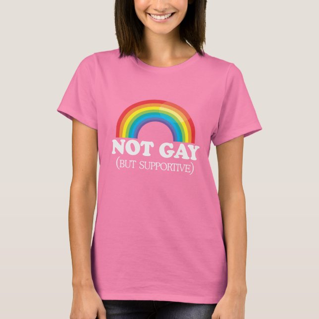 T-SHIRT NON GAY (Devant)
