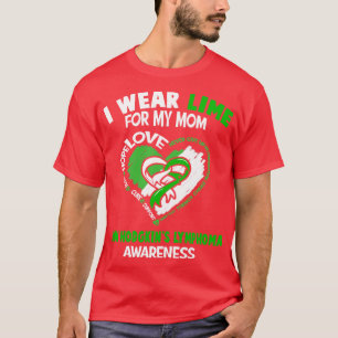 T-shirt Non-Hodgkins Lymphoma Sensibilisation Je Porte De 