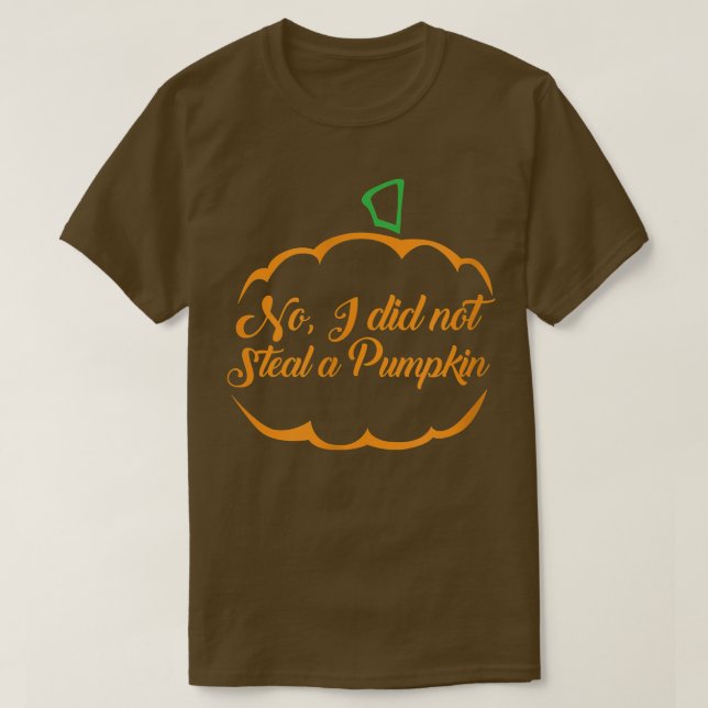 T-shirt Non Je n'ai pas volé une annonce de grossesse Citr (Design devant)