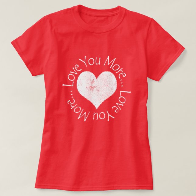 T-shirt Non, Je T'Aime Plus (Design devant)