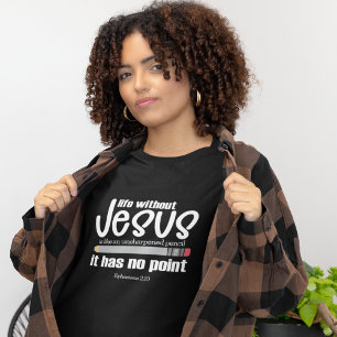 T-shirt NON, JÉSUS ? NON ! Citation de la foi chrétienne s