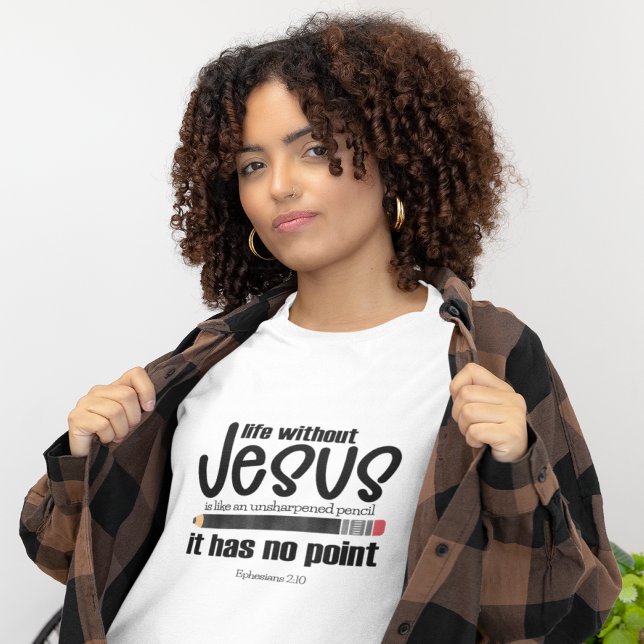 T-shirt NON, JÉSUS ? NON ! Citation de la foi chrétienne s (Créateur téléchargé)