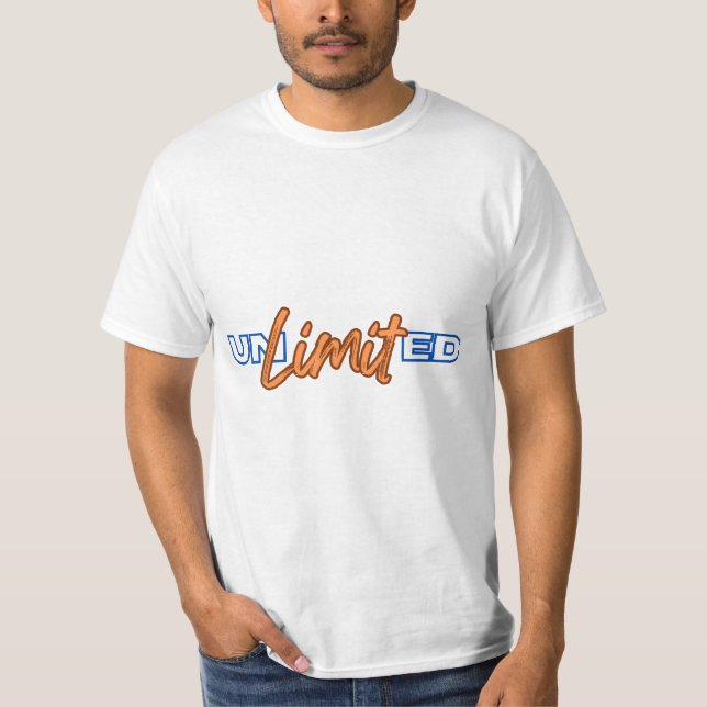 T-SHIRT NON LIMITÉ (Devant)