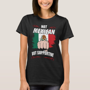 T-shirt Non Mexicain, Mais Voyage De Soutien Tourisme Mexi