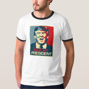 T-shirt Non mon président - propagande d'Anti-Atout --