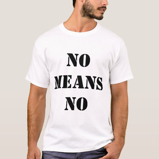 T-shirt Non, non (Devant)