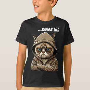 T-shirt Non! Non - Collègues de Travail Adolescent Chat