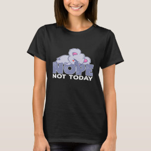 T-shirt Non pas aujourd'hui Koala dormant ours animal