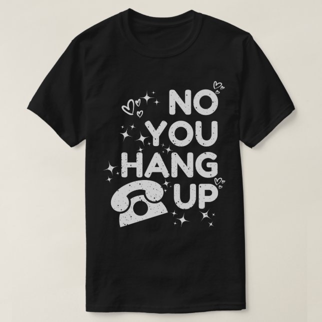T-shirt non, raccrochez 1 (Design devant)