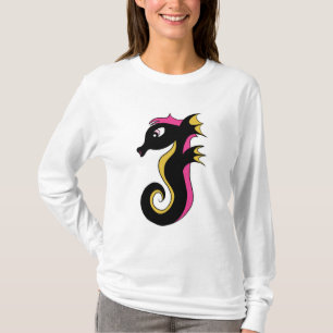 T-shirt Non Seahorse florissant