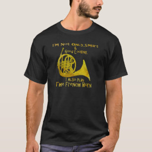 T-shirt Non seulement cor de harmonie intelligent