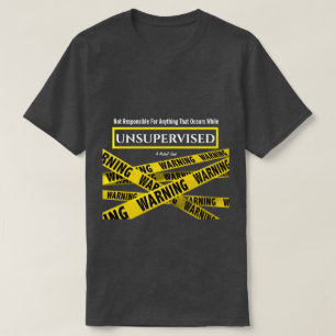 T-shirt Non supervisé - Une chemise MisterP