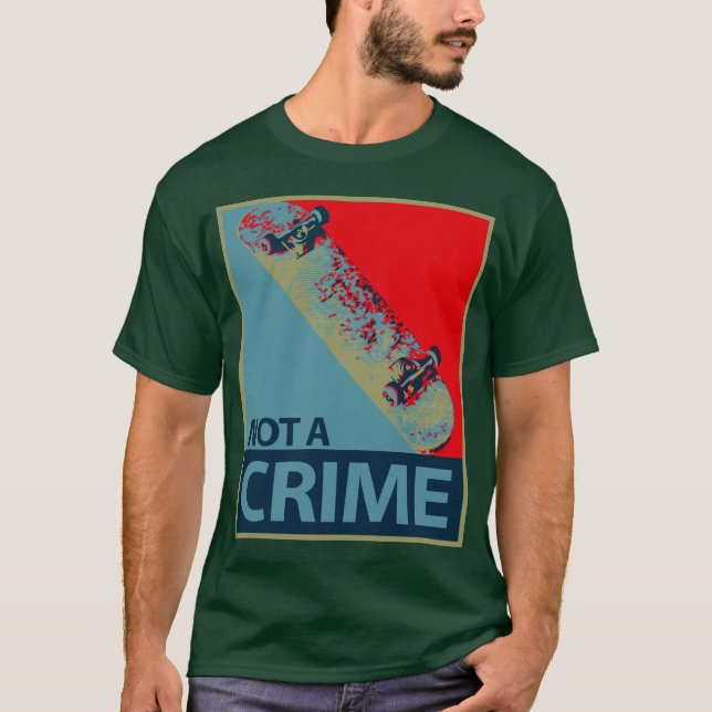 T-shirt non-un-crime (Devant)