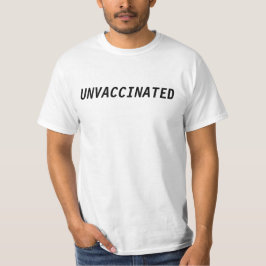 T-shirt "non vacciné"