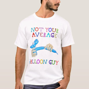 T-shirt Non vos mains moyennes de chien de ballon de type