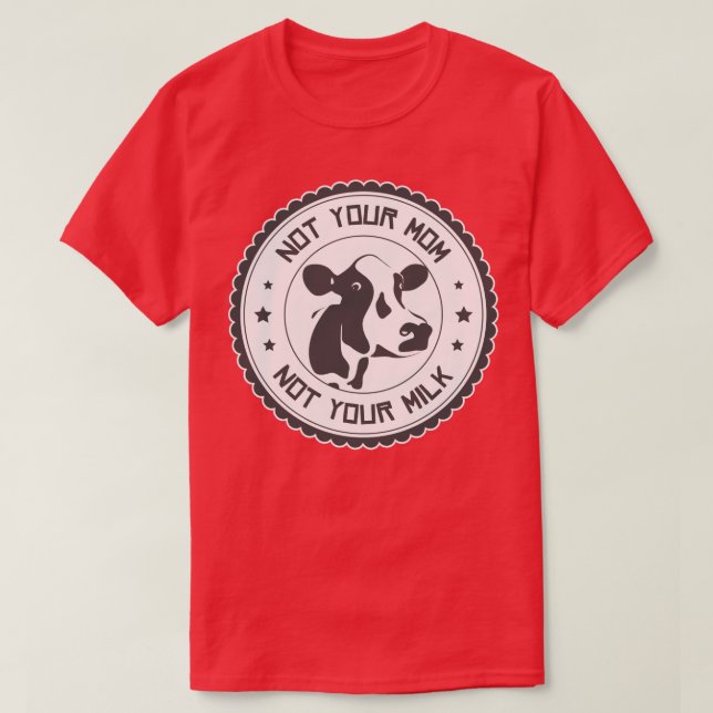 T-shirt Non votre maman (Design devant)