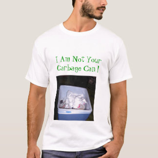 T-shirt Non votre poubelle !