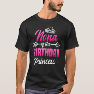 T-shirt Nona De L'Anniversaire Princess Party Anniversaire