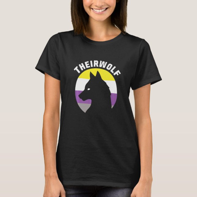 T-shirt Nonbinary Pride  Genderfluid Gender Rights Non Bin (Devant)