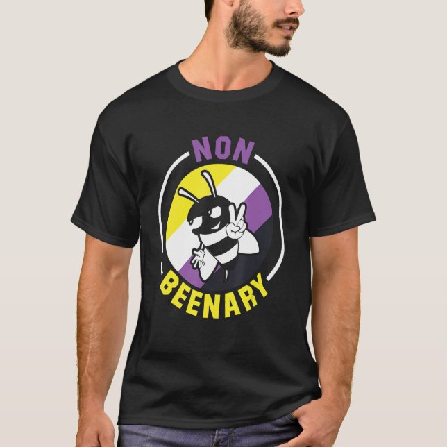 T-shirt Nonbinary Pride  Genderfluid Gender Rights Non Bin (Devant)