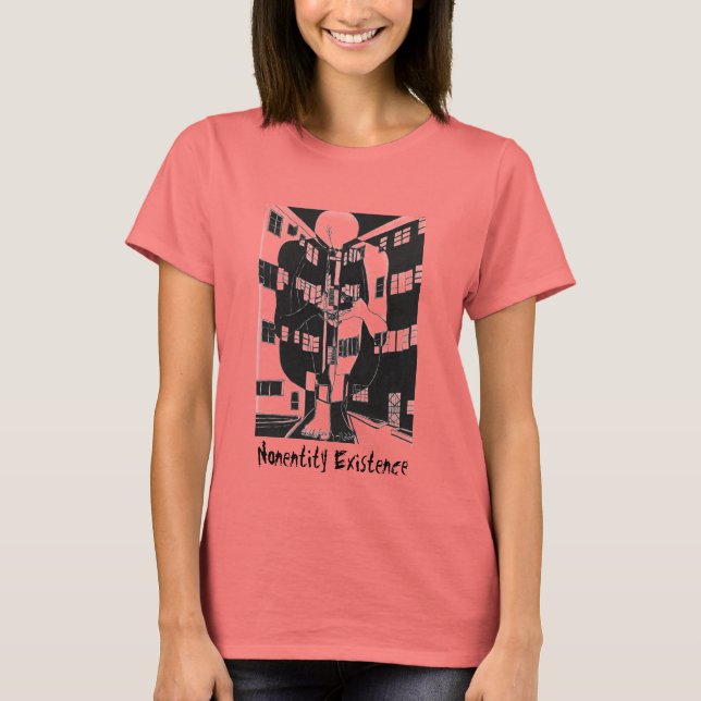 T-shirt Nonentité Existence (Devant)