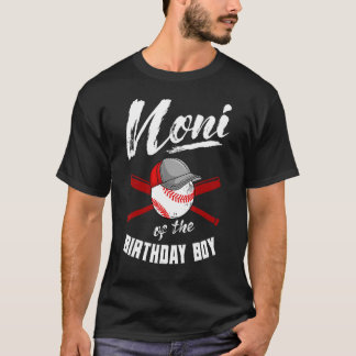 T-shirt Noni De L'Anniversaire Boy Baseball Anniversaire P