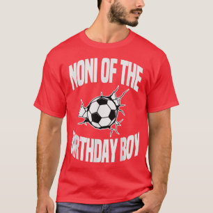 T-shirt Noni de l'Anniversaire Boy Soccer Team Anniversair