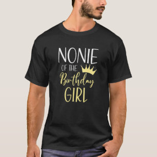 T-shirt Nonie De L'Anniversaire Fille Correspondante Famil