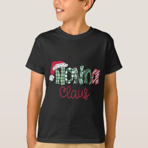 T-shirt Nonna Clause Cute Art - Noël