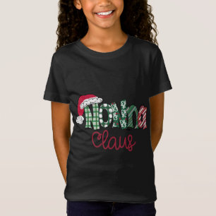 T-Shirt Nonna Clause Cute Art - Noël