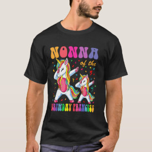 T-shirt Nonna de la fille de la princesse d'anniversaire L
