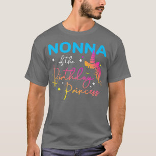 T-shirt Nonna de la princesse Anniversaire Anniversaire Un
