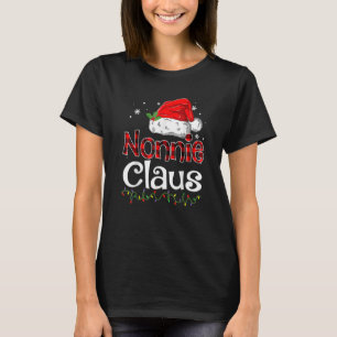 T-shirt Nonnie Claus Noël Père Noël Famille Correspondante