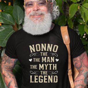 T-shirt NONNO  L'Homme Le Mythe La Légende Fête des pères