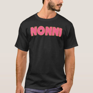T-shirt Nonnut Grand-mère Doughnut Party