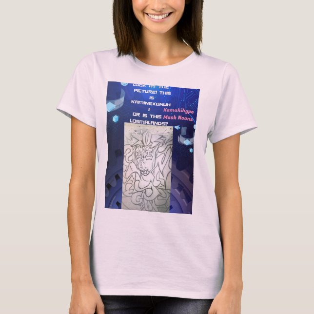 T-shirt Noons de masque Kamakihype (Devant)