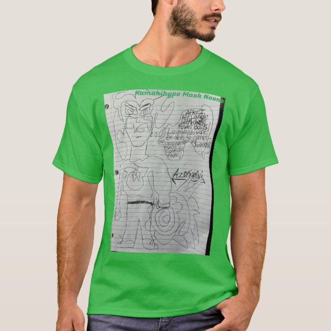 T-shirt Noons de masque Kamakihype (Devant)