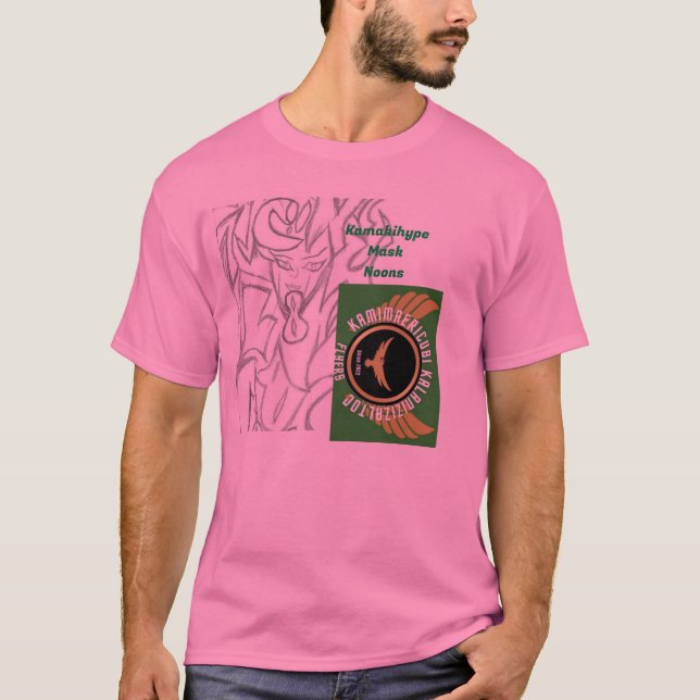 T-shirt Noons de masque Kamakihype (Devant)