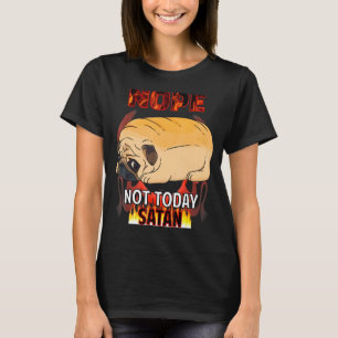 T-shirt Nope Satan Carlin