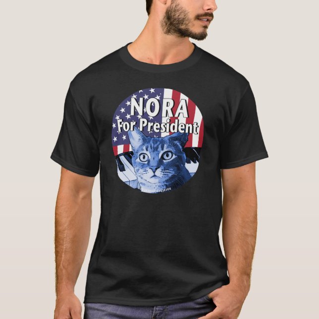 T-shirt Nora pour le président #4 (Devant)