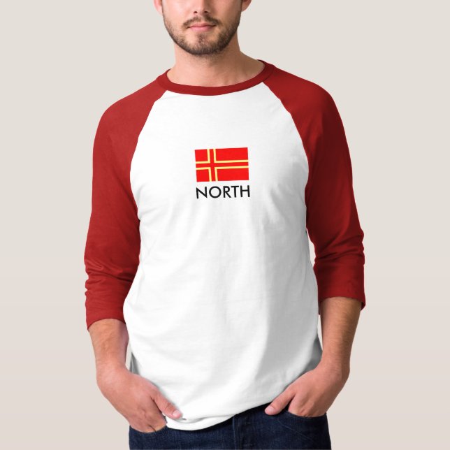T-shirt NORD de Normandie saint-Olaf (Devant)