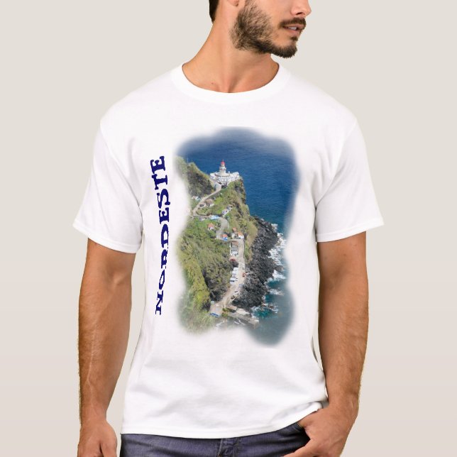 T-shirt Nordeste - les Açores (Devant)